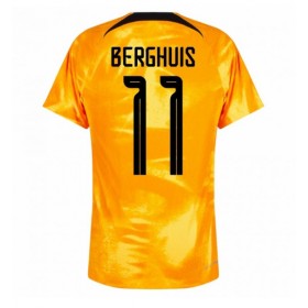 Camiseta de fútbol Países Bajos Steven Berghuis 11 1ª equipación Copa Mundo 2022